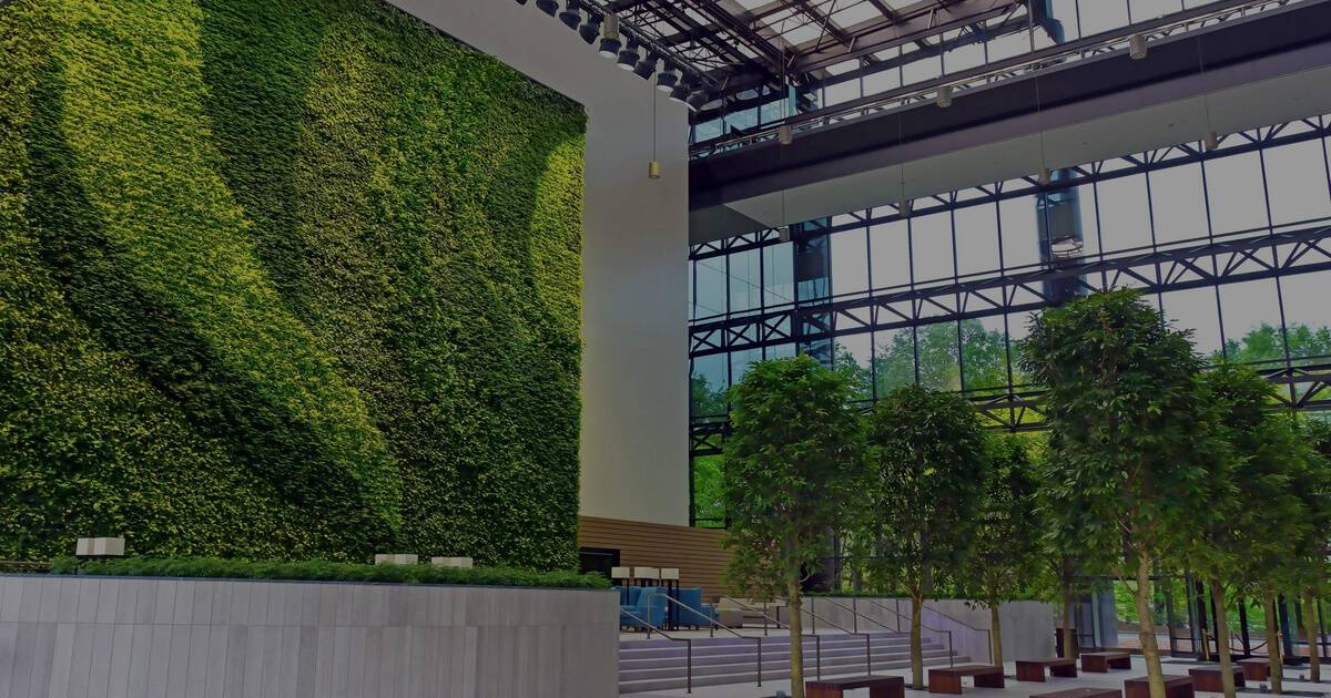 Green walls Green walls
