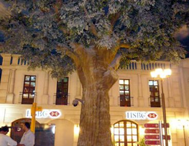Artificial tree kidzania dubai