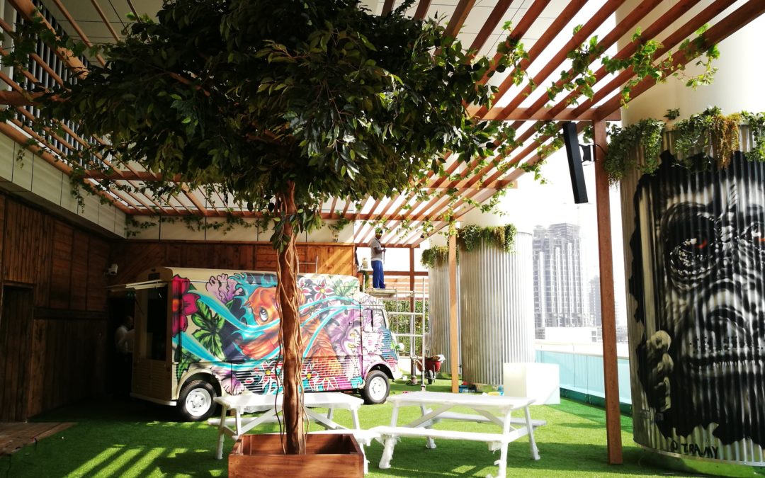 Pleasant High Quality Real-Life Artificial Plants | Steigenberger Hotel Business Bay – The Backyard