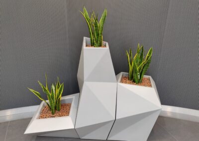 Almas Tower Hydroculture Plants Rotational Pots Polyethylene Pots