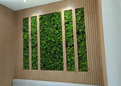 Combine Your Preserved Moss Tapestry With Artificial Bonsai Tree | DNA Clinics DIFC