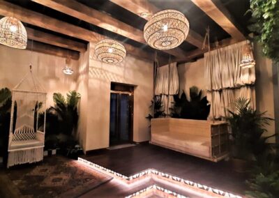 Beautiful Hydroculture Plants | Artificial Plants | Deseo Restaurant