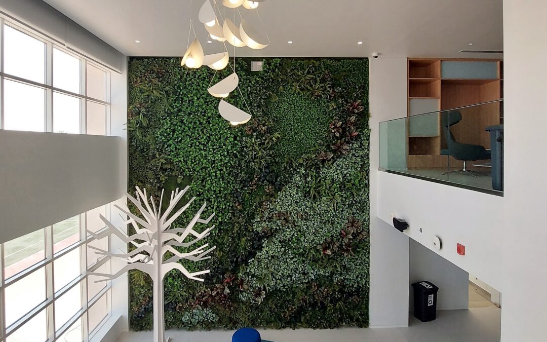 Stunning Artificial Green Wall I Deira International School (DIS)