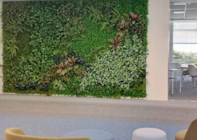 Deira International School (DIS) artificial green wall